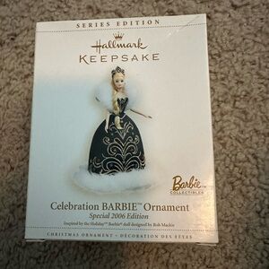 2006 Hallmark Celebration Barbie Ornament
